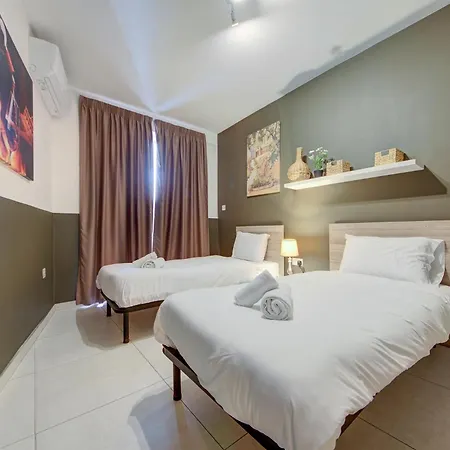 Appartement Spacious, Fully Equipped 4br In Pieta With Wifi By 360 Estates