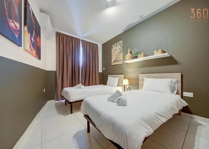 아파트 Spacious, Fully Equipped 4br In Pieta With Wifi By 360 Estates